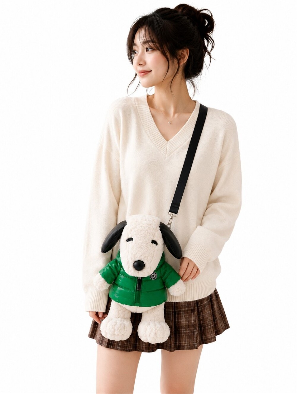 Kate Spade X Peanuts Snoopy 3D Dog Crossbody
